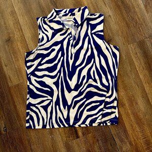 Chicos Zenegy Golf Shirt size L (Chicos size 2)